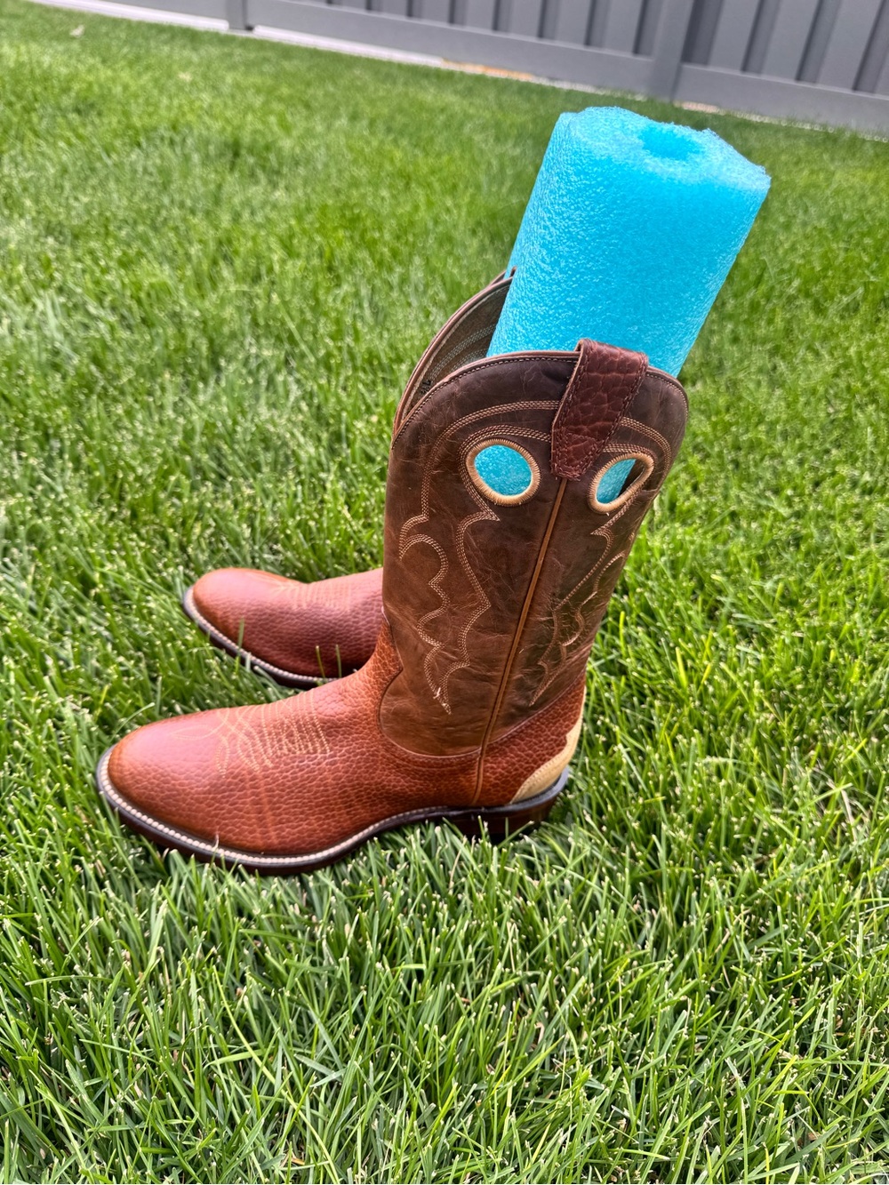 Boulet Rodeo Collection Women’s 7.5 C Leather Cowboy Boots